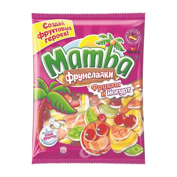 Mamba Фрумеладки чек жемиши жана йогурт 140г