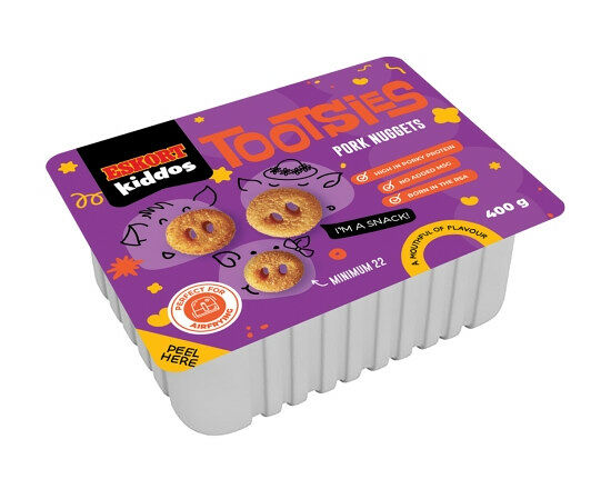 Eskort Tootsies Crumbed Pork Nuggets