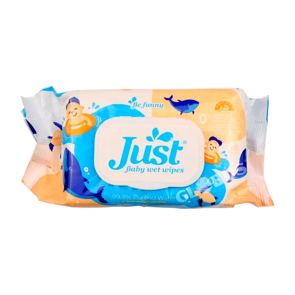 Салфетки влажн Just детск 100шт