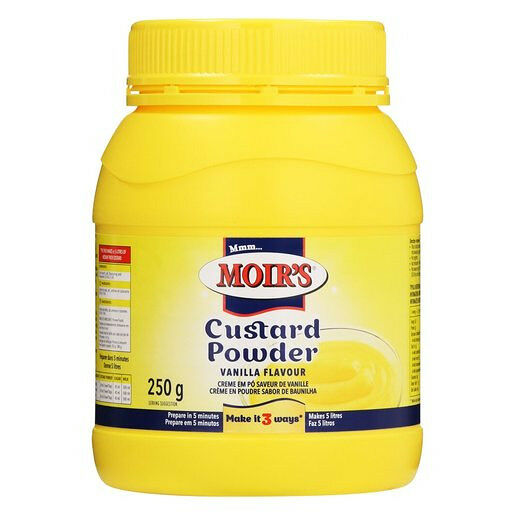Moirs Vanilla Custard 250g
