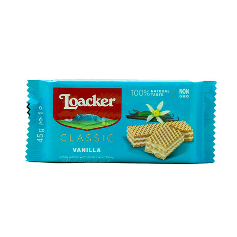 Loacker Vanilla Classic 45 Gm