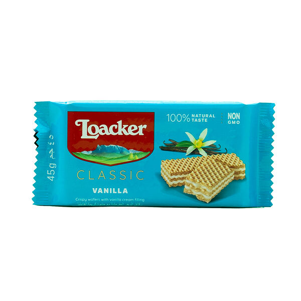 Loacker Vanilla Classic 45 Gm