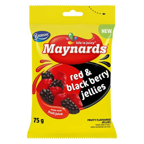 Maynards Red & Black Berry 60g