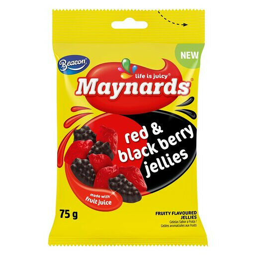 Maynards Red & Black Berry 60g