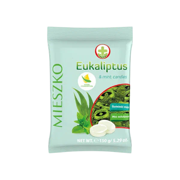 Леденцы Mieszko  Drops Eukaliptus 32г