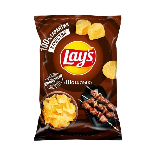 Чипсы Lay's шашлык 140г п/п Фрито Лей Россия 18