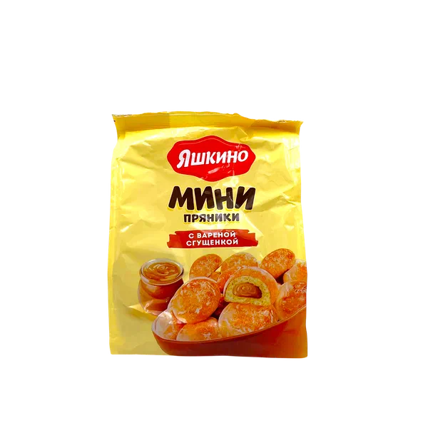 Яшкино мини коюлтулган сүт менен пряниги 300г