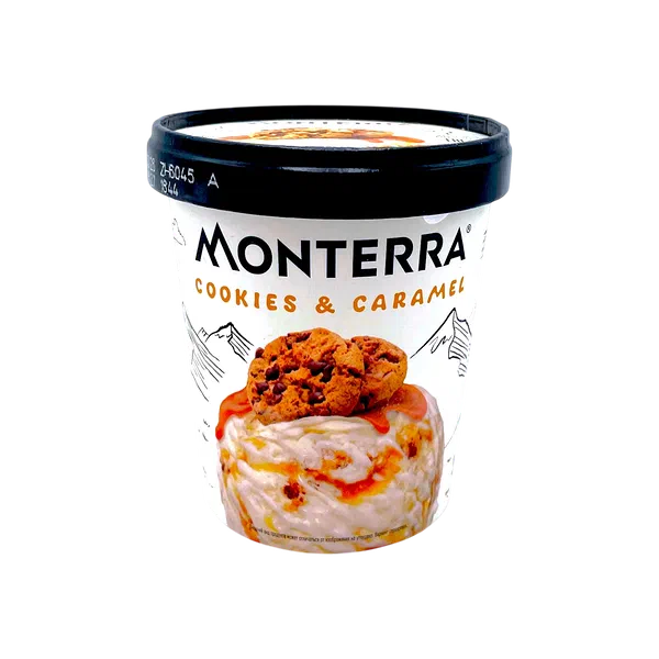Мороженое Nestle Monterra со вкусом карам. печенья 480г