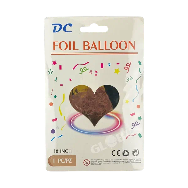 Шар воздуш фольга Сердце Balloon