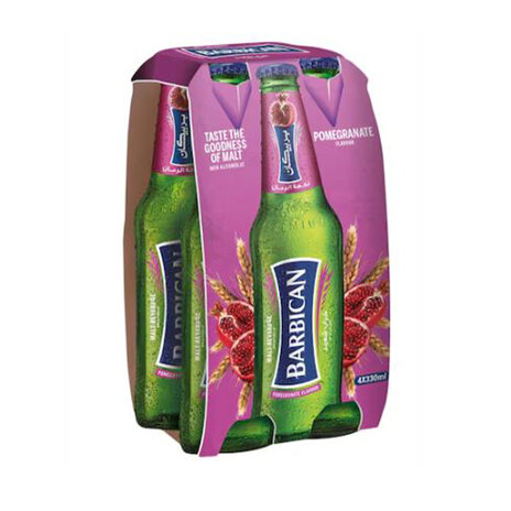Barbican Malt Pomegranate ( 330 Ml X 4 )