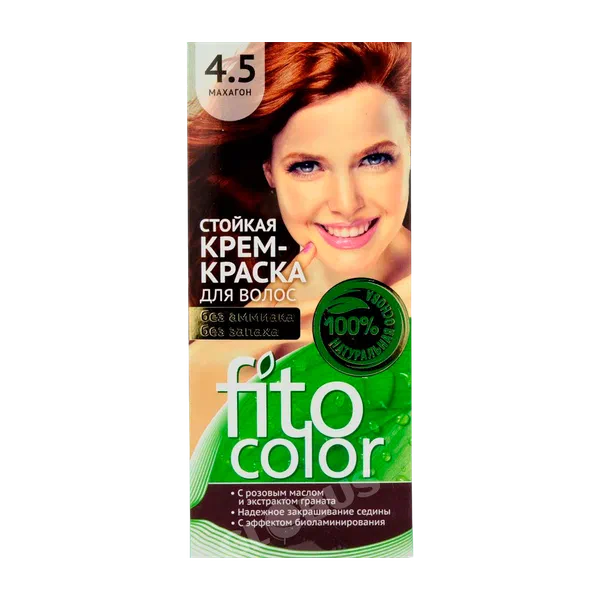Fitocolor стойк 4.5 чач боегуч махагон.