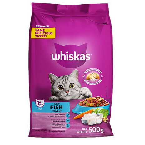 Whiskas Dry Adult Fish 500g