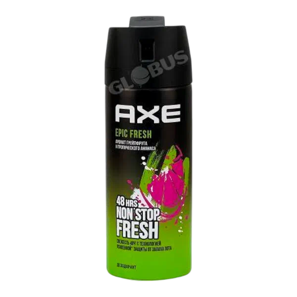 UN Axe Epic Fresh спрей эркектер дезодранты 150мл