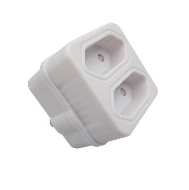 2 Way Euro Socket Adaptor 2 x 164-5 / 5A