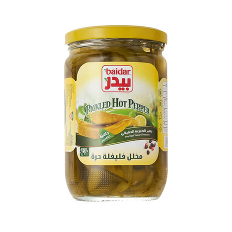 Baidar.Pickled Hot Pepper 660 Gm