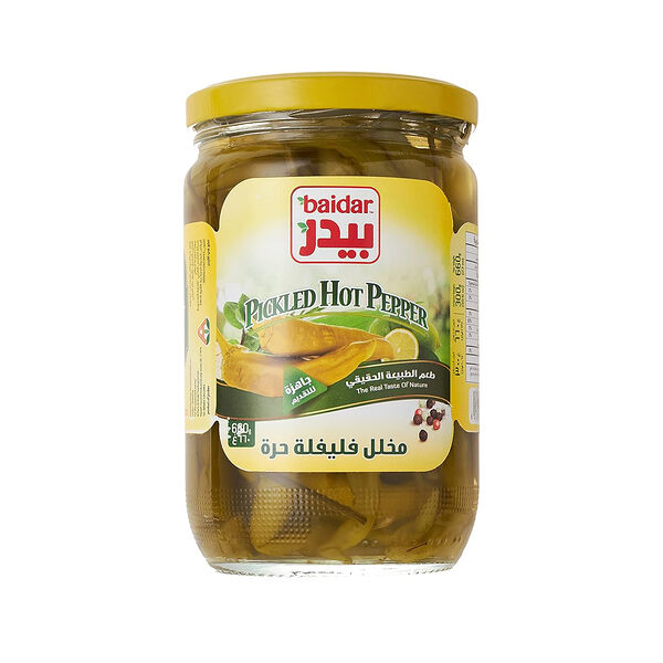 Baidar.Pickled Hot Pepper 660 Gm