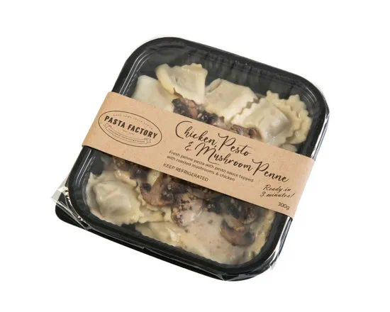 Pasta Factory Chicken, Pesto & Mushroom Pasta 300g (Fresh)