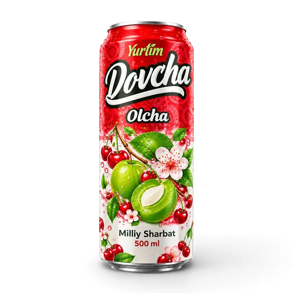 Yurtim Dovcha вишня и зел абрикос 0,5л ж/б