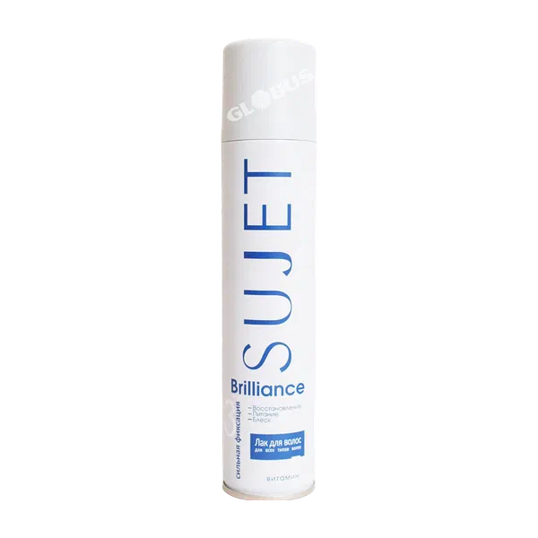 Лак д/укладки волос Sujet Brilliance 3 сильн фикс 180мл