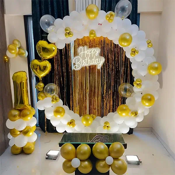 BINDAWOOD TRADITIONAL BIRTHDAY FLAG FESTIVE ROOM DECORATION