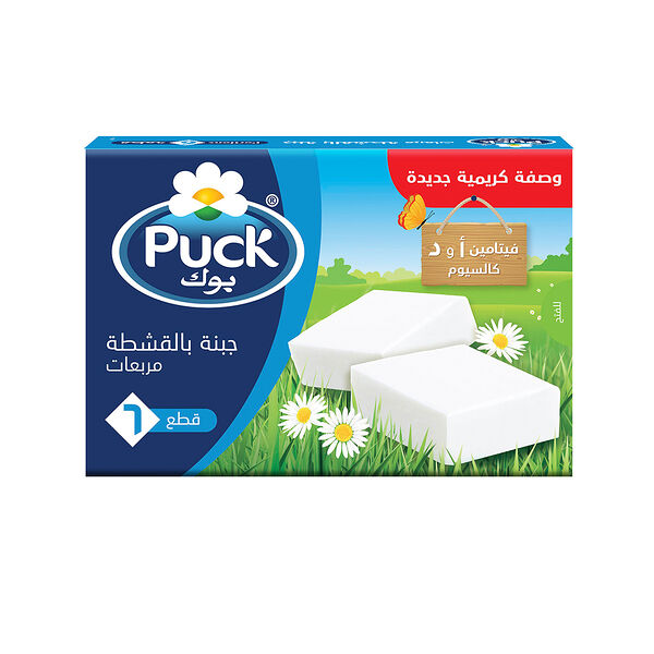 Puck Cream 6P Cheese Square 108 G