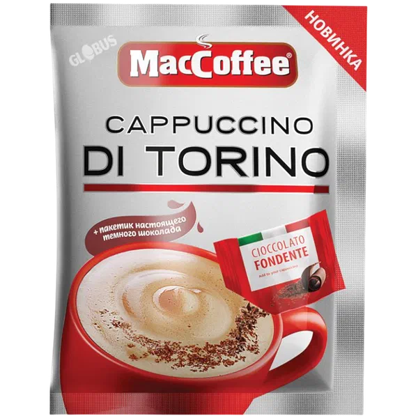 Кофе MacCoffee Di Torino Cappuccino 25,5г саше
