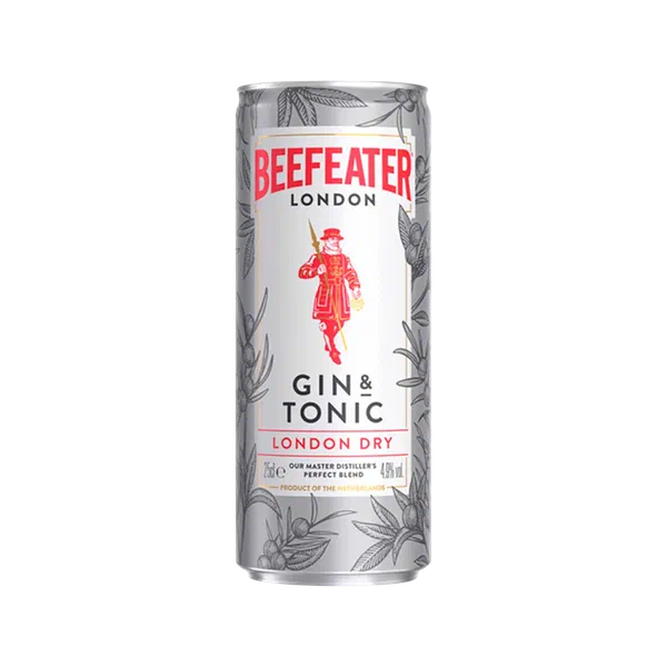 Beefeater Gin&Tonic алкоголь суусундугу 0,25л ж/б