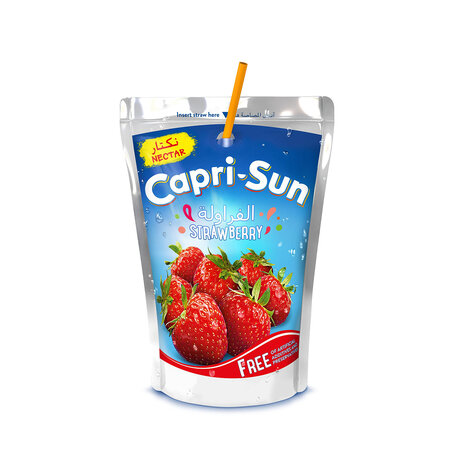 Capri Sun Strawberry Nas Drink 200 Ml