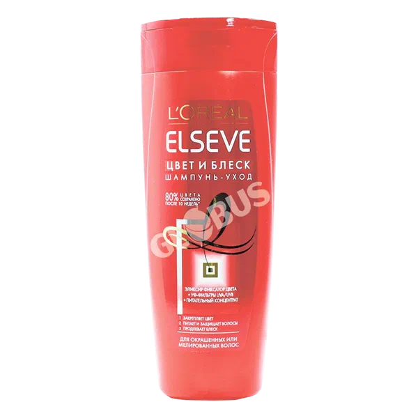 Шампунь L'Oreal Elseve цвет/блеск 400мл
