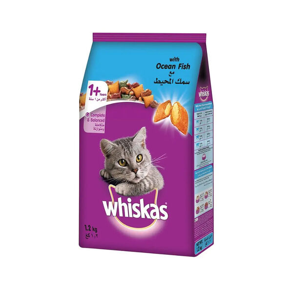 Whiskas Ocean Fish Cat Food 1.2Kg