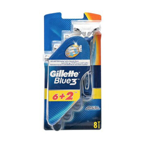 Gillette Blue3 Razor 8Pc