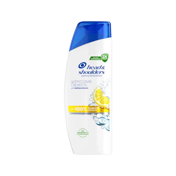 P&G H&S какачка каршы цитрус свеж д/жирн волос шампуну 360мл