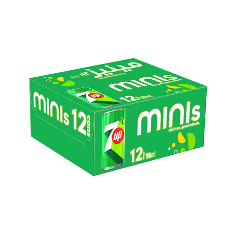 7Up Soft Drink Can 12X150Ml