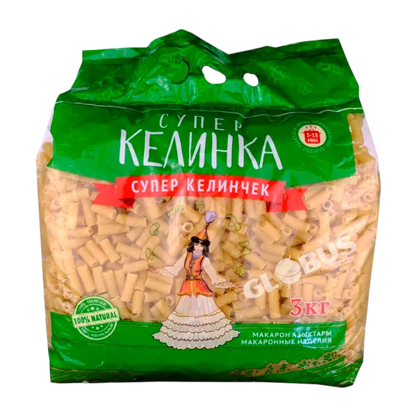 Макароны Супер Келинчек вермиш/колечки/трубоч 3кг