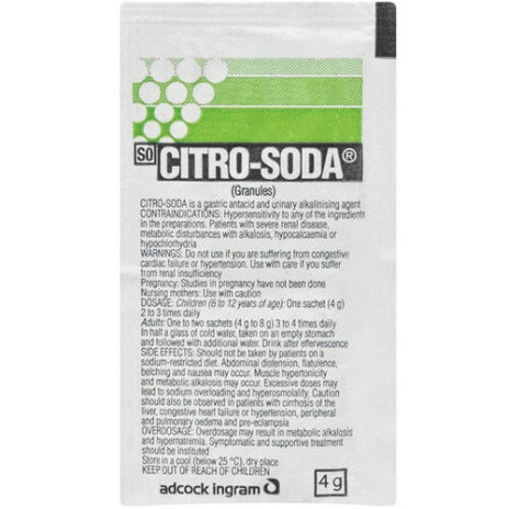Citro Soda Sachet 4g