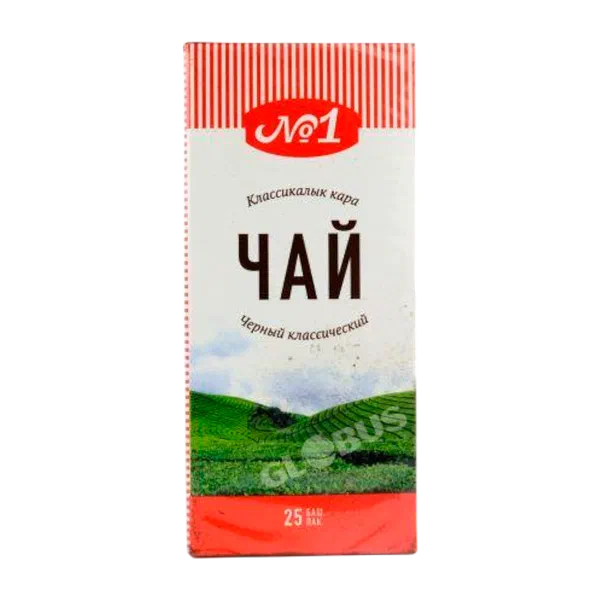 Чай №1 черн. 25пак PL1