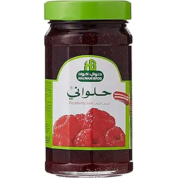 HALWANI BROTHERS PREMIUM RASPBERRY JAM AUTHENTIC BERRY PRESERVE 400G