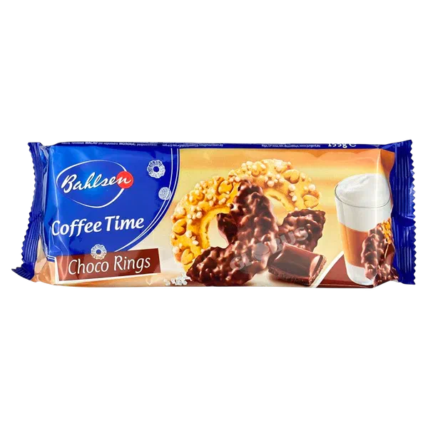 Печенье Bahlsen Coffee Time Choco Ring 155г
