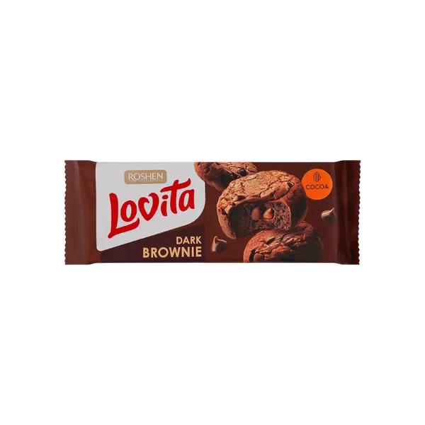 Roshen Lovita Brownie сдобн.какао м/н печеньеси 152г