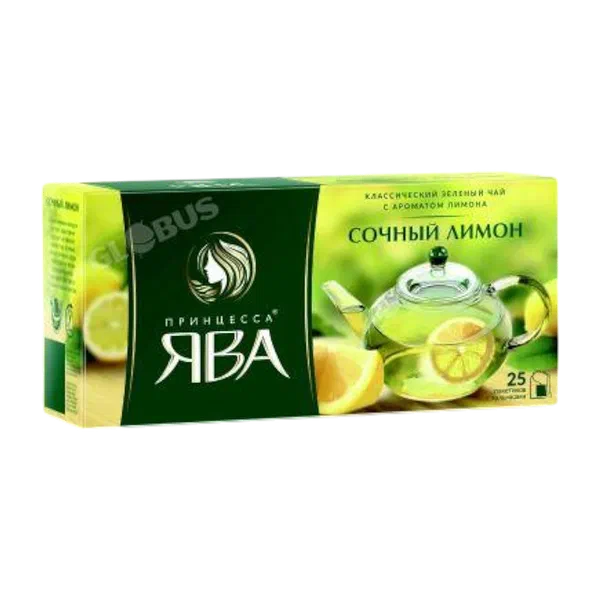 Принцесса Ява көк чайы лимон 25оромо