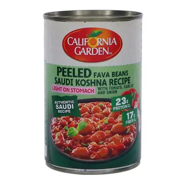 CALIFORNIA GARDEN PEELED SAUDI RECIPE FOUL MEDAMMAS 450G