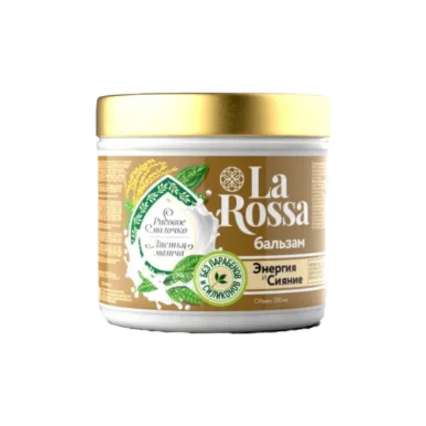 Бальзам д/волос La Rossa рис.молоч/лист.матча 500мл