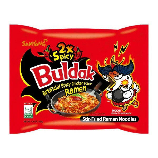 Samyang Buldak 2x Spicy 140g