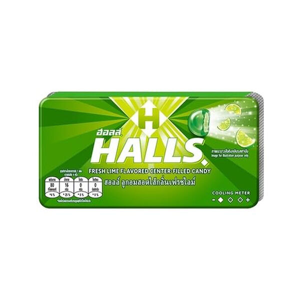 Halls Lime Candy 22.4Gm