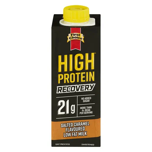 First Choice Recovery Salted Caramel Drinking Milk 250ml