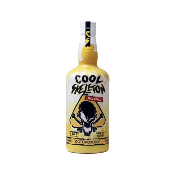 Ром Cool Skeleton Ананас 0,7л ст/б Россия 6