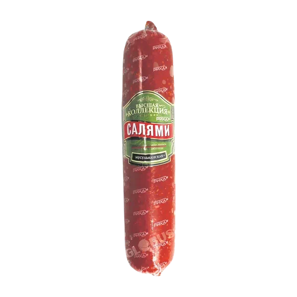 Колбаса Риха Салями Мусульманская п/копч вес в/у