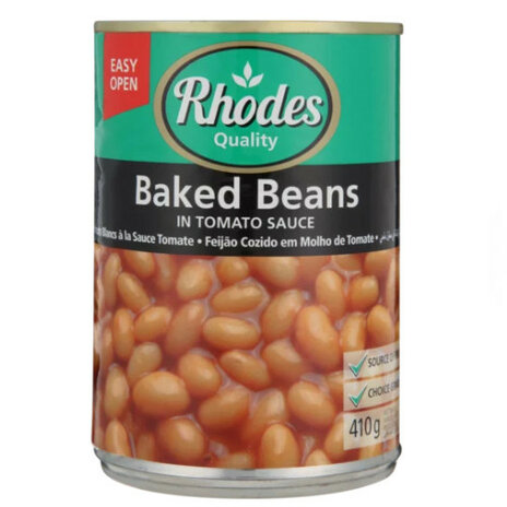 Rhodes Baked Beans In Tomato Sauce 410g