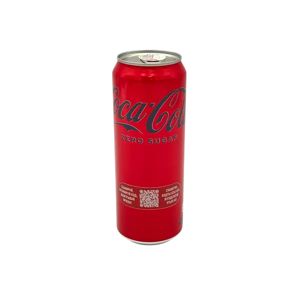 Напиток Coca-cola ZERO газ 0,45л ж/б ККАБ Кыргызстан 12