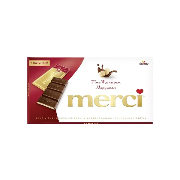 Merci Edel Marzipan 112г шоколады